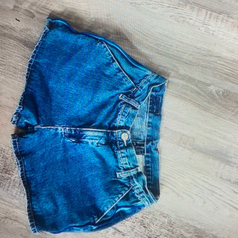 Jordache Blue High waisted denim shorts